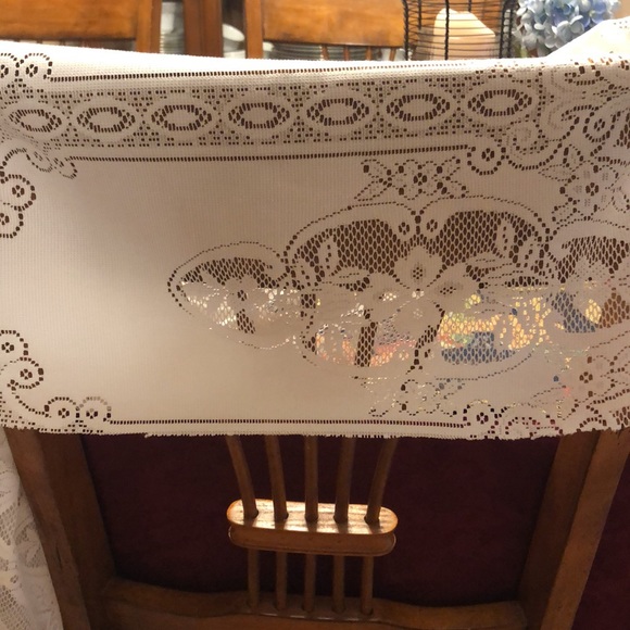 Lace valance curtain-2 - Picture 11 of 12